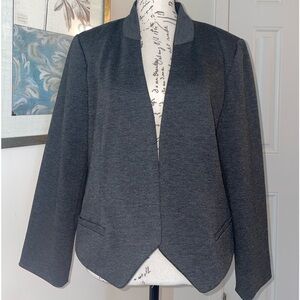 LAUREN CONRAD BLAZER-Lined TAG STATES SIZE 16 (Fits like a Large) GREY $15